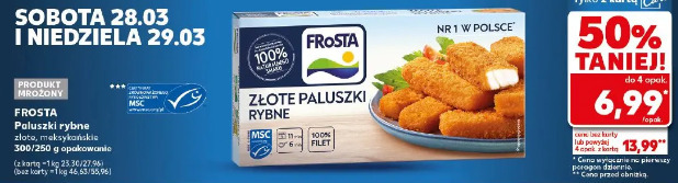 Frosta Złote paluszki rybne