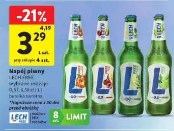 Napój piwny Lech Free