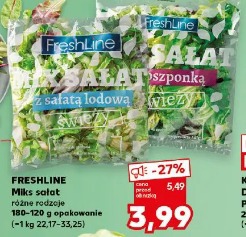 Freshline Miks sałat różne rodzaje