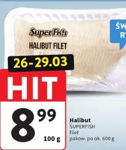 Halibut SUPERFISH filet