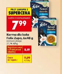 Karma dla kota Felix Zupa