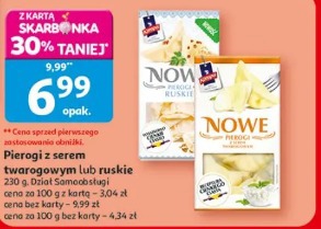 Pierogi z serem twarogowym lub ruskie Dział Samoobsługi