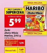 Żelki Złote Misie Haribo, 240 g