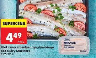 Filet z morszczuka argentyńskiego bez skóry Marinero