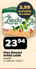 Piwo Žatecký Světlý Ležák