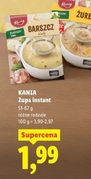 Kania zupa instant