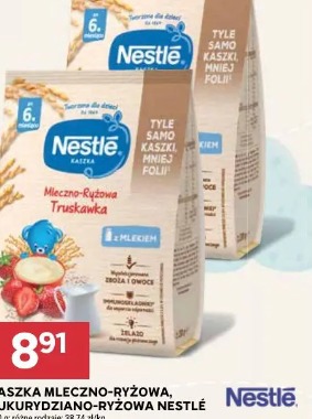 Kaszka mleczno-ryżowa, kukurydziano-ryżowa Nestlé