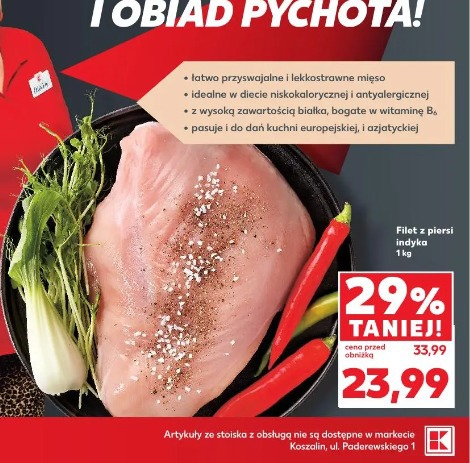 Filet z piersi indyka