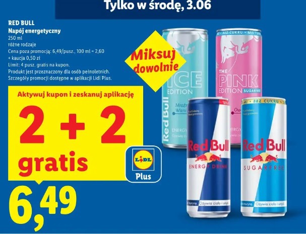 Red Bull Napój energetyczny
