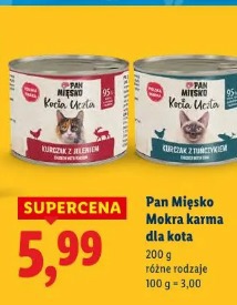 Pan Mięsko Mokra karma dla kota