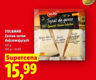 Sol&Mar Zestaw serów dojrzewających