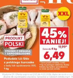 Podudzie lub Udo z polskiego kurczaka