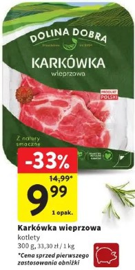 Karkówka wieprzowa kotlety Dolina Dobra