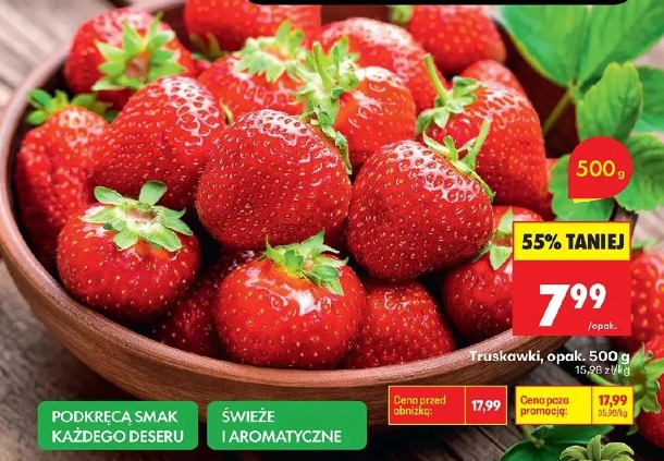 Truskawki, opak.500g 