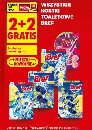 Wszystkie kostki toaletowe Bref