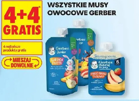 Wszystkie musy owocowe Gerber