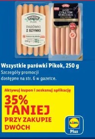 Wszystkie parowki Pikok, 250 g