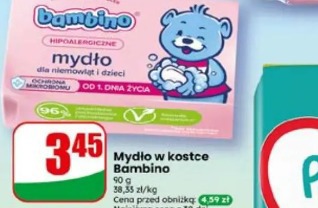 Mydło w kostce Bambino