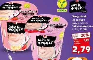 Take it veggie Wegański cocogurt różne rodzaje