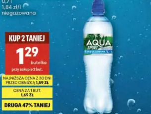 Woda źródlana Aqua Sport