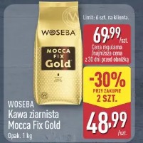Woseba kawa ziarnista Mocca Fix Gold