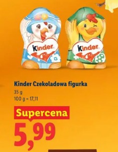 Kinder Czekoladowa figurka