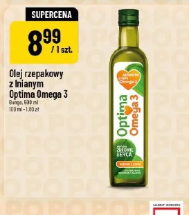 Olej rzepakowy z lniamym Optima Omega 3
