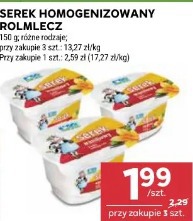 Serek homogenizowany Rolmlecz