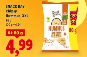 Snack Day Chipsy Hummus, XXL