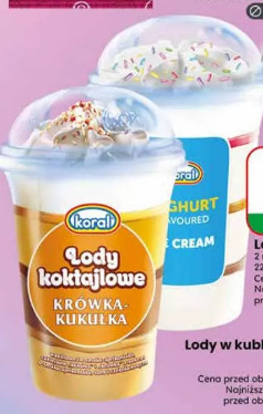Lody kubek Koral