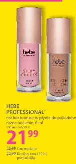 Hebe Professional róż lub bronzer w płynie do policzków
