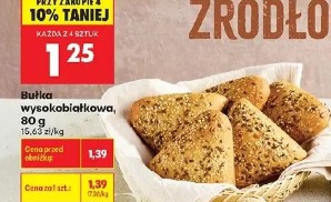 Bułka wysokobiałkowa