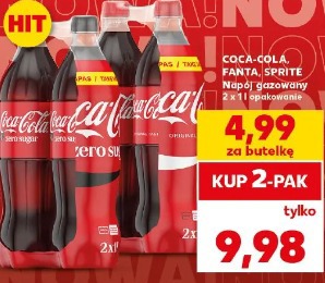 Coca-Cola, Fanta, Sprite Napój gazowany