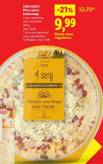 Chef Select Pizza z pieca kamiennego