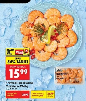 Krewetki gotowane Marinero