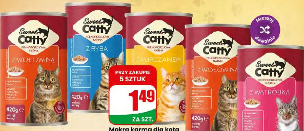 Mokra karma dla kota Sweet Catty
