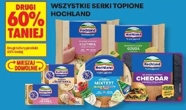 Wszystkie serki topione Hochland
