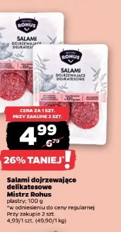Salami dojrzewające delikatesowe Mistrz Rohus