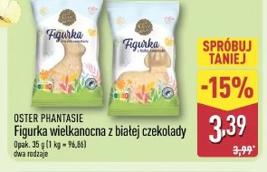 Oster Phantasie Figurka wielkanocna z białej czekolady