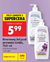 Kremowy żel pod prysznic Linda