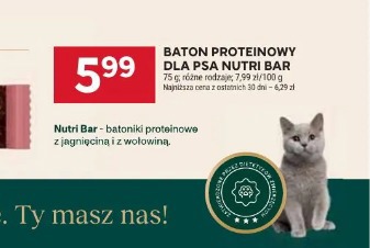 Baton proteinowy dla psa Nutri Bar