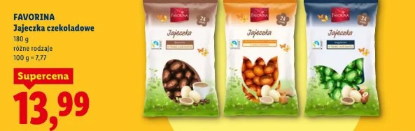 Favorina Jajeczka czekoladowe