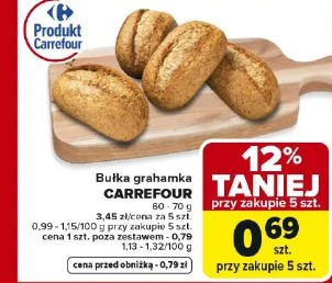 Bułka grahamka Carrefour