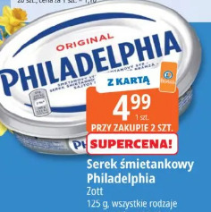 Serek śmietankowy Philadelphia Zott