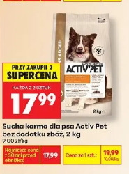 Activ Pet sucha karma dla psa bez dodatku zbóż