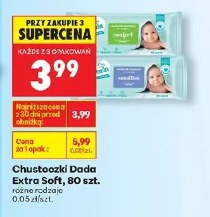 Chusteczki Dada Extra Soft, 80 szt.