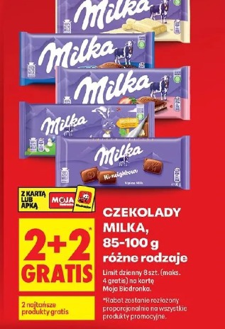 Czekolady Milka