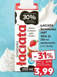 Łaciata Śmietanka UHT 30%