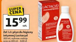 Żel lub płyn do higieny intymnej Lactacyd