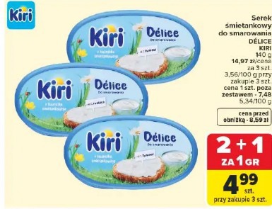 Serek śmietankowy do smarowania Délice Kiri